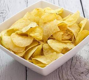 Potato chips, salted [per 100 gms]