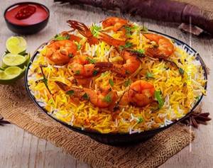 Prawns Hyderabadi Biryani