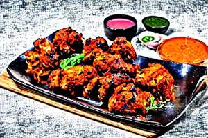 Murgh Schezwan Tandoori (Half)