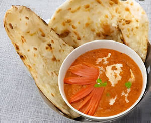 Butter Naan With Gravy