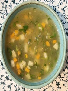 Chicken Lemon Coriander Soup