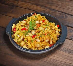 Spicy chicken maggi