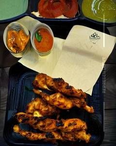 Rumali Bbq Chicken Shawarma
