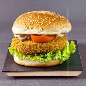 Chicken popcorn burger