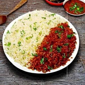 Burn gralic rice