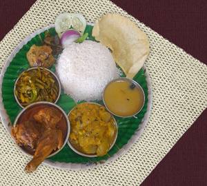 Chicken special thali