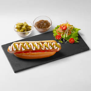 Mushroom Hot Dog 