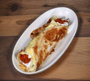 Egg With Chicken Roll