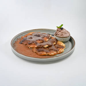 Nutella & Dark Chocolate Pancake