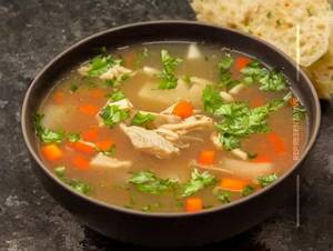 Chicken Lemon Coriander Soup