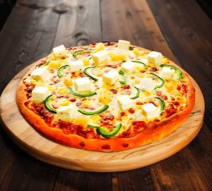 Paneer tikka pizza [6 pieces, 6 inches]