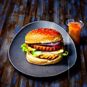 Grilled Happy Chicken Burger