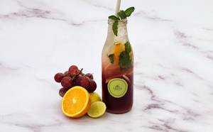Grape And Mint Ginger Beer