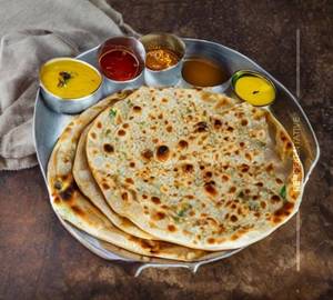 Butter Paneer Paratha