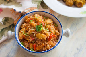 Baby Corn Fried Rice Box