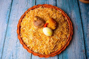 Mutton Egg Biryani