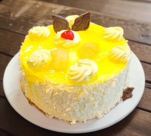 Eggless Pineapple cake [500 grams, small]