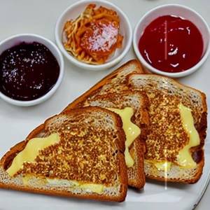 Jam Cheese Toast