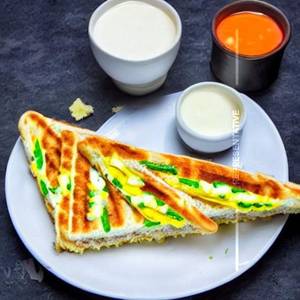 Omelette Toast Sandwich