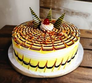 Butter Scotch Birthday Cake