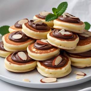 Almond Butter Crunch Pancakes