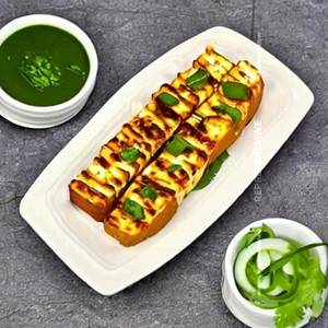 Schezwan Cheese Paneer Chilli Toast