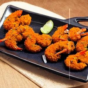 Crispy Prawns Rawa Fry