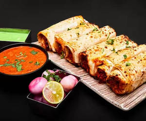 Soya Masala Tikka Roll
