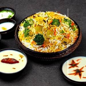 Veg Hyderabadi Biryani 