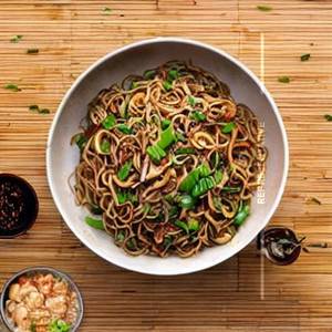 Mushroom Noodles