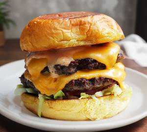 Veg Double Cheese Burger