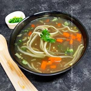 Veg Clear Noodles Soup