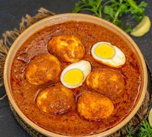 Egg Curry [2 Egg]   With 4 Tawa Roti