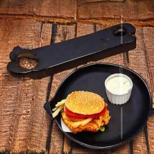 Chicken Crispy B B Q Cheese Burger
