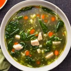 Chicken Spinach Soup