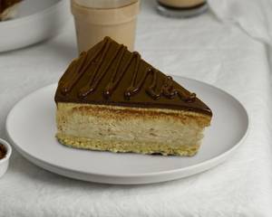 Nutella Cheesecake Slice