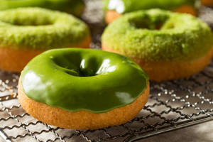 Kunafa Pista Donuts 3pc
