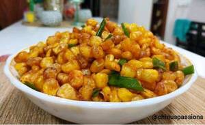 Salt and pepper baby corn