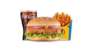 Chicken Pind-er Burger Combo