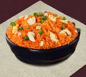 Egg sehwan fried rice (half)