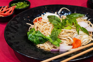 Thai Basil Noodles