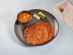Falahari Subzi With Singhara Parantha