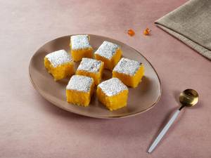 Kesar Coconut Burfi