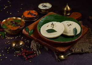 Idli 4Pcs [Best Seller]