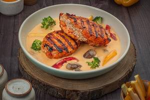 Stuffed Grilled Chicken Breast (240 Gms)