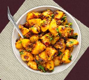 Aloo Jeera +2 Plan  Parantha +Pickle