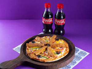 Mutton Kebab Pizza Meal
