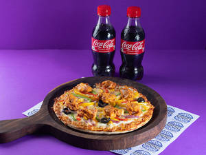 Chicken Makhani Pizza Meal