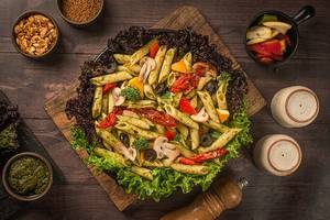 Veg Pesto Pasta Salad