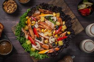 Grilled Barbeque Chicken Salad